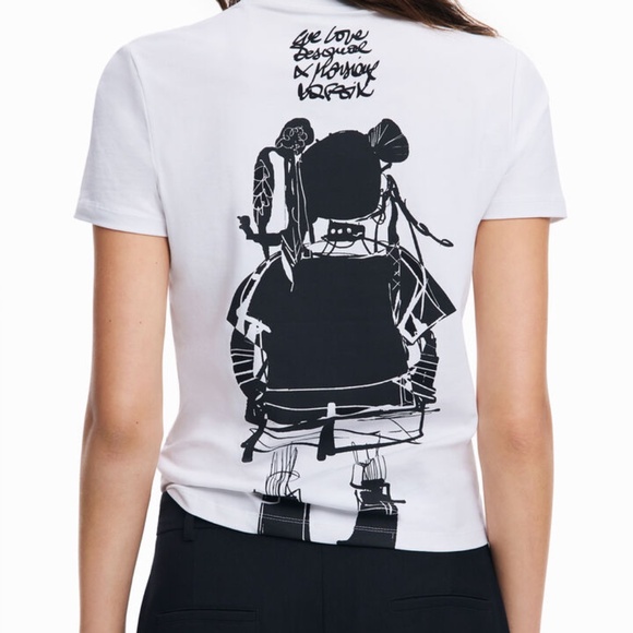 DESIGUAL ILLUSTRATION TSHIRT BY LACROIX - Picture 2 of 3